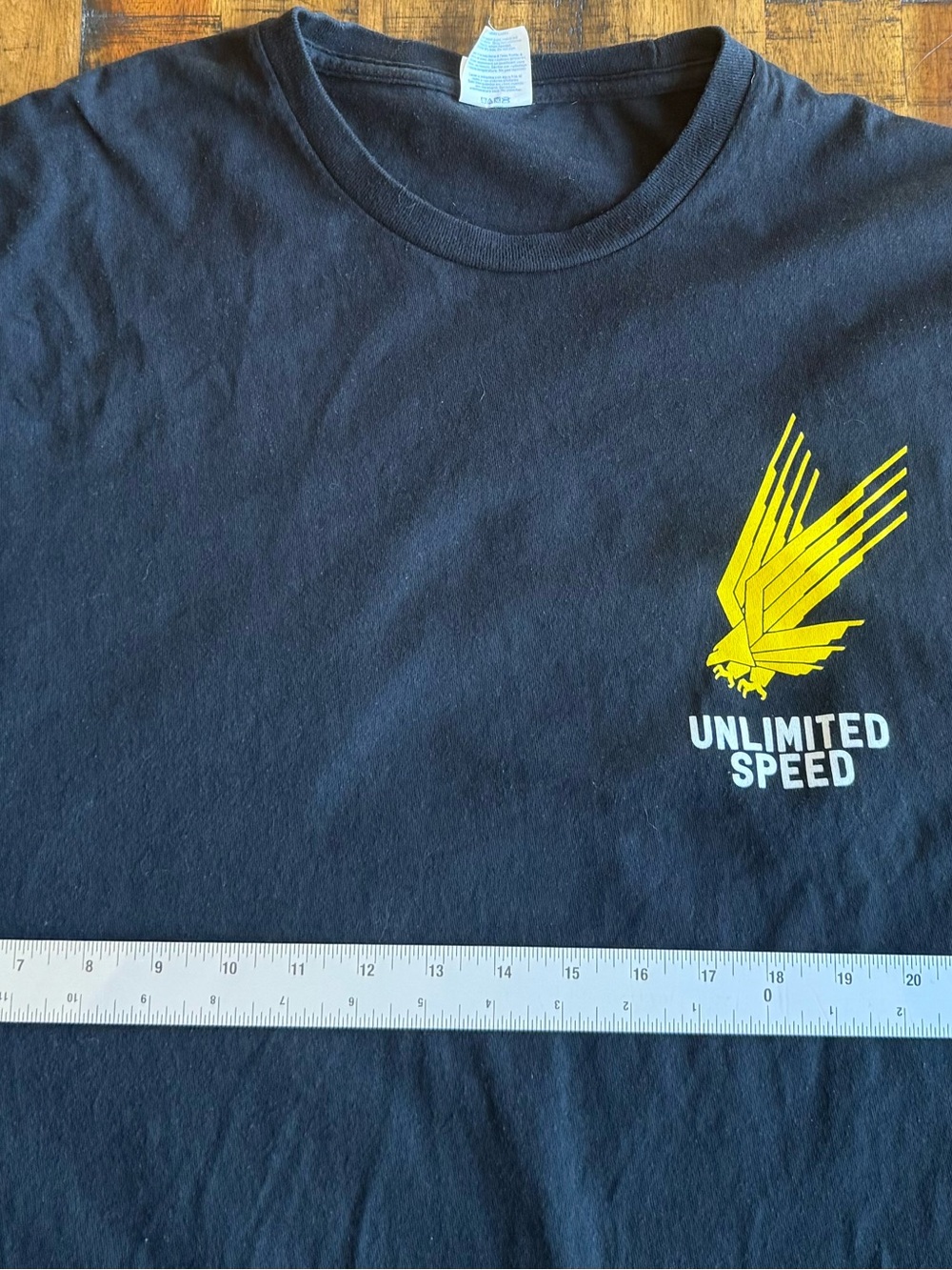 Unlimited Speed Heat Wave Graphic Tee – 3XL – Skater / Surf / Moto / Racing - Picture 7 of 10